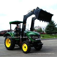 France Hot Sale Tz08d Euro Quick Hitch Type 55-75HP Tractor Mounted Front End Loader with Ce Certificate